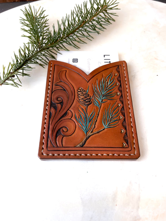 “Winter Pine” card wallet